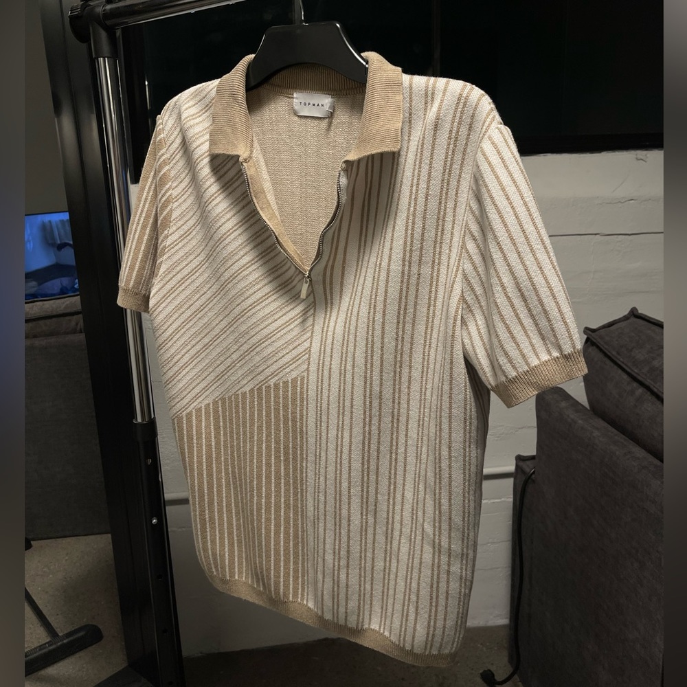 ZIP POLO SHIRT